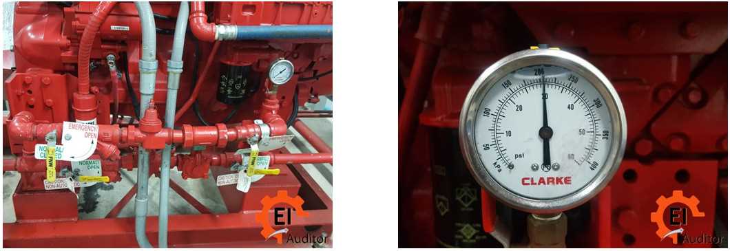 Cooling Line Pressure